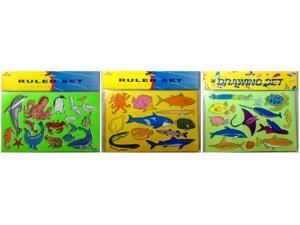 Drawing Stencil Set Sea Life Design Case Pack 48 Drawing Stencil Set Sea Life Design Case Pack 48