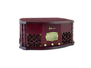 Emerson NR101TT Heritage Series Home Stereo System with AM/FM Receiver and Belt Drive Turntable Emerson NR101TT Heritage Series Home Stereo System with AM/FM Receiver and Belt Drive Turntable