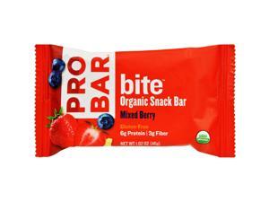 Probar Bite Organic Snack Bar - Mixed Berry - 1.62 oz Bars - Case of 12 Probar Bite Organic Snack Bar - Mixed Berry - 1.62 oz Bars - Case of 12