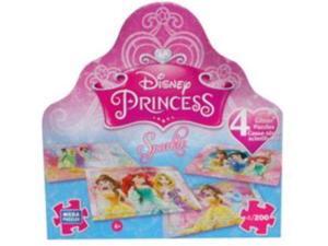 Disney Princess Sparkle Puzzle Case Pack 4 Disney Princess Sparkle Puzzle Case Pack 4