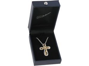 TWO-TONE CROSS PENDANT Case Pack 18 TWO-TONE CROSS PENDANT Case Pack 18