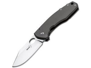Vox F3 II, Titanium Handle, Clip Point Satin Plain w/Clip Vox F3 II, Titanium Handle, Clip Point Satin Plain w/Clip