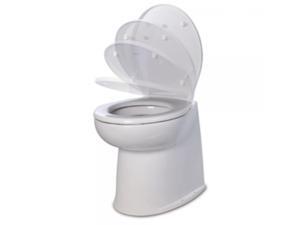 Jabsco 17 Deluxe Flush Raw Water Electric Toilet w/Soft Close Lid - 24V Jabsco 17 Deluxe Flush Raw Water Electric Toilet w/Soft Close Lid - 24V
