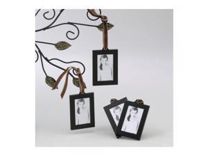 Set of 4 Aluminum Hanging Wallet Size Frames Set of 4 Aluminum Hanging Wallet Size Frames