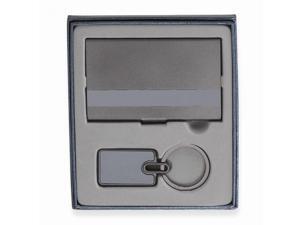 Lynnfield Card/Key Chain Gift Set - Engravable Personalized Gift Item Lynnfield Card/Key Chain Gift Set - Engravable Personalized Gift Item
