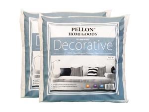 Decorative Pillow Insert Twin Pack-18""X18"" FOB: MI Decorative Pillow Insert Twin Pack-18""X18"" FOB: MI