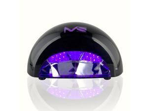 MelodySusie 12W Violetili LED Light Lamp Black/White/Pink Nail Dryer for Curing LED Gel & Gelish Nail Polish MelodySusie 12W Violetili LED Light Lamp Black/White/Pink Nail Dryer for Curing LED Gel & Gelish Nail Polish