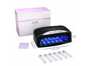 MelodySusie® High Quality Black 54W UV Lamp Light Acrylic Nail Dryer for CND Shellac, Soak Off, Harmony Gelish, IBD and any other Brand of UV Gel Nail Polish MelodySusie® High Quality Black 54W UV Lamp Light Acrylic Nail Dryer for CND Shellac, Soak Off, Harmony Gelish, IBD and any other Brand of UV Gel Nail Polish