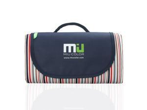 MIU COLOR® Extra Large 57"x 79" Outdoor Beach Camping Picnic Blanket Mat Handy Tote with Waterproof and Sandproof Backing, Foldable & Easy Carry MIU COLOR® Extra Large 57"x 79" Outdoor Beach Camping Picnic Blanket Mat Handy Tote with Waterproof and Sandproof Backing, Foldable & Easy Carry