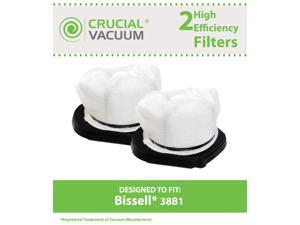 2 Bissell HEPA Style 38B1 Vacuum Filters, Part # 203-7423 2 Bissell HEPA Style 38B1 Vacuum Filters, Part # 203-7423