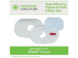 Shark Rocket Foam & Felt Filter Kit Fits HV300, HV310 & HV320 Series, Part # XFFV300 & 1080FTV320 Shark Rocket Foam & Felt Filter Kit Fits HV300, HV310 & HV320 Series, Part # XFFV300 & 1080FTV320