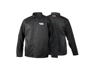 Lincoln K3106-L Traditional Split Leather Sleeved Welding Jacket - Large Lincoln K3106-L Traditional Split Leather Sleeved Welding Jacket - Large