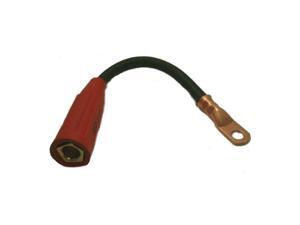 3/0 Welding Cable Lead 1 Foot Long Positive Connnector 3/0 Welding Cable Lead 1 Foot Long Positive Connnector