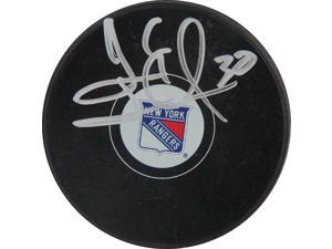 Henrik Lundqvist Signed New York Rangers Puck Henrik Lundqvist Signed New York Rangers Puck