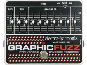 Electro Harmonix Graphic Fuzz Distortion With Eq Electro Harmonix Graphic Fuzz Distortion With Eq