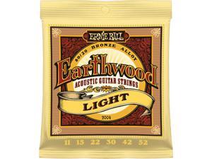 Ernie Ball Earthwood Acoustic Guitar Strings Light 11-52 Ernie Ball Earthwood Acoustic Guitar Strings Light 11-52