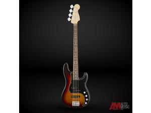 Fender American Elite Precision Bass 3-Tone Sunburst w/ Case Fender American Elite Precision Bass 3-Tone Sunburst w/ Case