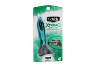 Schick Xtreme3 Sensitive Disposable Razors, 4 each by Schick Schick Xtreme3 Sensitive Disposable Razors, 4 each by Schick