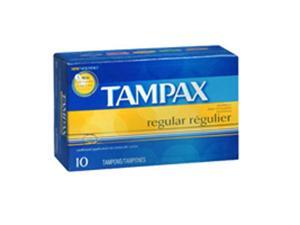 Tampax Tampons With Flushable Applicators Regular, 10 each by Tampax Tampax Tampons With Flushable Applicators Regular, 10 each by Tampax