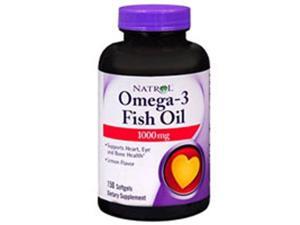 Omega-3 Fish Oil, 1000 mg, 90 Softgels by Natrol Omega-3 Fish Oil, 1000 mg, 90 Softgels by Natrol