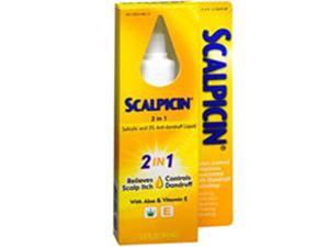 Scalpicin 2 in 1 Scalp Itch Treatment, 1.5 Oz (Pack of 2) Scalpicin 2 in 1 Scalp Itch Treatment, 1.5 Oz (Pack of 2)