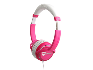 NoiseHush Pink 3.5mm Stereo Headphones with In-Line Mic NX26-11951 NoiseHush Pink 3.5mm Stereo Headphones with In-Line Mic NX26-11951