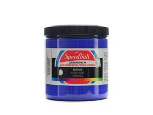 Speedball Art Products Acrylic Screen Printing Ink ultra blue 8 oz. Speedball Art Products Acrylic Screen Printing Ink ultra blue 8 oz.