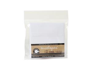 Canvas Corp Packaged Cards and Envelopes envelopes white 3 in. x 3 in. pack of 12 Canvas Corp Packaged Cards and Envelopes envelopes white 3 in. x 3 in. pack of 12