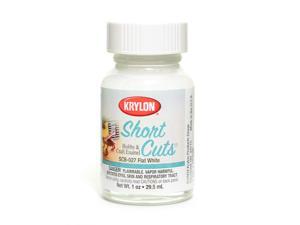 Krylon Short Cuts flat white 1 oz. brush-on Krylon Short Cuts flat white 1 oz. brush-on