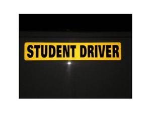 Student Driver Magnet REFLECTIVE Magnetic Vehicle Car Sign Student Driver Magnet REFLECTIVE Magnetic Vehicle Car Sign