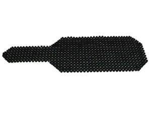 BLACK WOODEN BEADED SEAT CUSHION BLACK WOODEN BEADED SEAT CUSHION