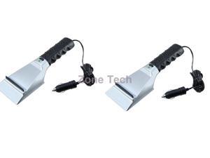 Zone Tech 12 Volt Heated Ice Scraper-non Scratch-2 Pack Zone Tech 12 Volt Heated Ice Scraper-non Scratch-2 Pack