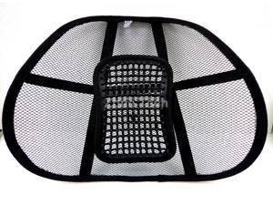 Zone Tech Black Mesh Massage Lumbar Support Zone Tech Black Mesh Massage Lumbar Support