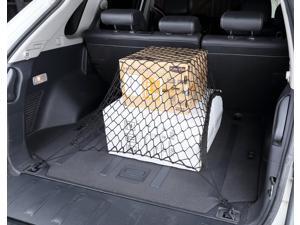 Zone Tech 4 Hook Vehicle Universal Fit Trunk Mesh Cargo Storage Organizer Car Van SUV Back Item Net Zone Tech 4 Hook Vehicle Universal Fit Trunk Mesh Cargo Storage Organizer Car Van SUV Back Item Net