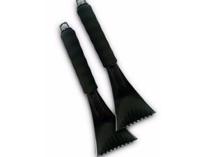Zone Tech 2x Scratch-Free Chisel Blade Foam Grip Car Ice Snow Scraper Remover Zone Tech 2x Scratch-Free Chisel Blade Foam Grip Car Ice Snow Scraper Remover
