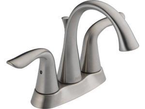 Delta Faucet 2538-SSMPU-DST Lahara Two Handle Centerset Lavatory Faucet, Stainless Delta Faucet 2538-SSMPU-DST Lahara Two Handle Centerset Lavatory Faucet, Stainless