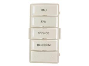Leviton VPZLB-Z4W Vizia RF + White Label Kit for 4-Button Zone Controller (VRCZ4) Leviton VPZLB-Z4W Vizia RF + White Label Kit for 4-Button Zone Controller (VRCZ4)