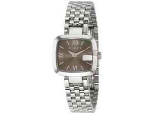 Gucci Brown Dial Stainless Steel Ladies Watch YA125516 Gucci Brown Dial Stainless Steel Ladies Watch YA125516