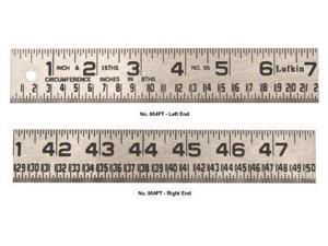 Lufkin 954FT 1-1/4-Inch by 4-Foot Tinner-Foot Steel Circumference Rule Lufkin 954FT 1-1/4-Inch by 4-Foot Tinner-Foot Steel Circumference Rule