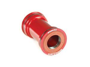 Wheels Manufacturing Press Fit 86/92 Bottom Bracket with Angular Contact Bearings, Red, SRAM 24/22mm Spindle Wheels Manufacturing Press Fit 86/92 Bottom Bracket with Angular Contact Bearings, Red, SRAM 24/22mm Spindle