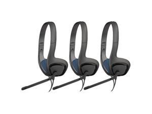 Plantronics AUDIO626USB Stereo Corded Headset (3 Pack) Plantronics AUDIO626USB Stereo Corded Headset (3 Pack)