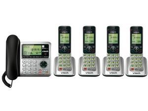 VTech CS6649-3 + (1) CS6609 Corded/Cordless Answering System VTech CS6649-3 + (1) CS6609 Corded/Cordless Answering System
