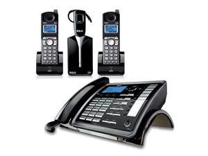 RCA ViSYS 25270RE3 + (1) 25055RE1 RCA 2 Line Corded/Cordless Phone + headset RCA ViSYS 25270RE3 + (1) 25055RE1 RCA 2 Line Corded/Cordless Phone + headset