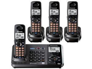 Panasonic KX-TG9382T + (2) KX-TGA939 DECT 6.0 Technology 2-Line 4 Handset Cordless Phone Panasonic KX-TG9382T + (2) KX-TGA939 DECT 6.0 Technology 2-Line 4 Handset Cordless Phone