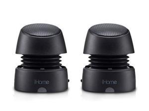 iHome IH-IHM79BM Rechargeable Mini Stereo Speakers iHome IH-IHM79BM Rechargeable Mini Stereo Speakers