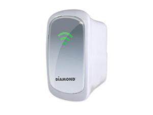 DIAMOND MULTIMEDIA DMMWR600NSIW Diamond Multimedia Dual Band 2.4 Ghz/5.0 Ghz 300 Mbps Wireless 802.11n Range Extender (WR600NSI) DIAMOND MULTIMEDIA DMMWR600NSIW Diamond Multimedia Dual Band 2.4 Ghz/5.0 Ghz 300 Mbps Wireless 802.11n Range Extender (WR600NSI)