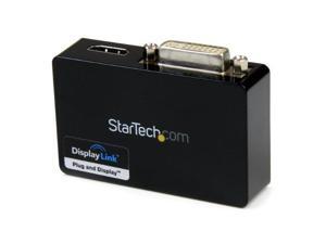 StarTech USB32HDDVIIB StarTech.com USB 3.0 to HDMI and DVI Dual Monitor External Video Card Adapter (USB32HDDVII) StarTech USB32HDDVIIB StarTech.com USB 3.0 to HDMI and DVI Dual Monitor External Video Card Adapter (USB32HDDVII)