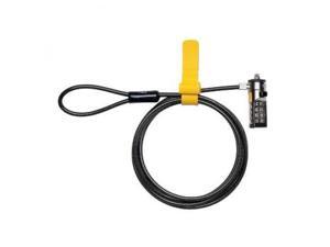 Combination Laptop Lock 6ft Carbon Strengthened Steel Cable Combination Laptop Lock 6ft Carbon Strengthened Steel Cable