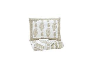 Almeda Beige Queen Coverlet Set Q726013Q Almeda Beige Coverlet Set Almeda Beige Queen Coverlet Set Q726013Q Almeda Beige Coverlet Set