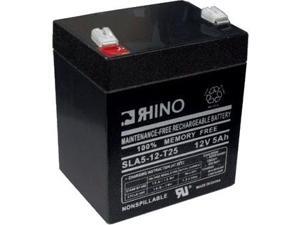 Rhino SLA 5-12/T25 Sealed Lead Acid Rechargeable Battery Rhino SLA 5-12/T25 Sealed Lead Acid Rechargeable Battery
